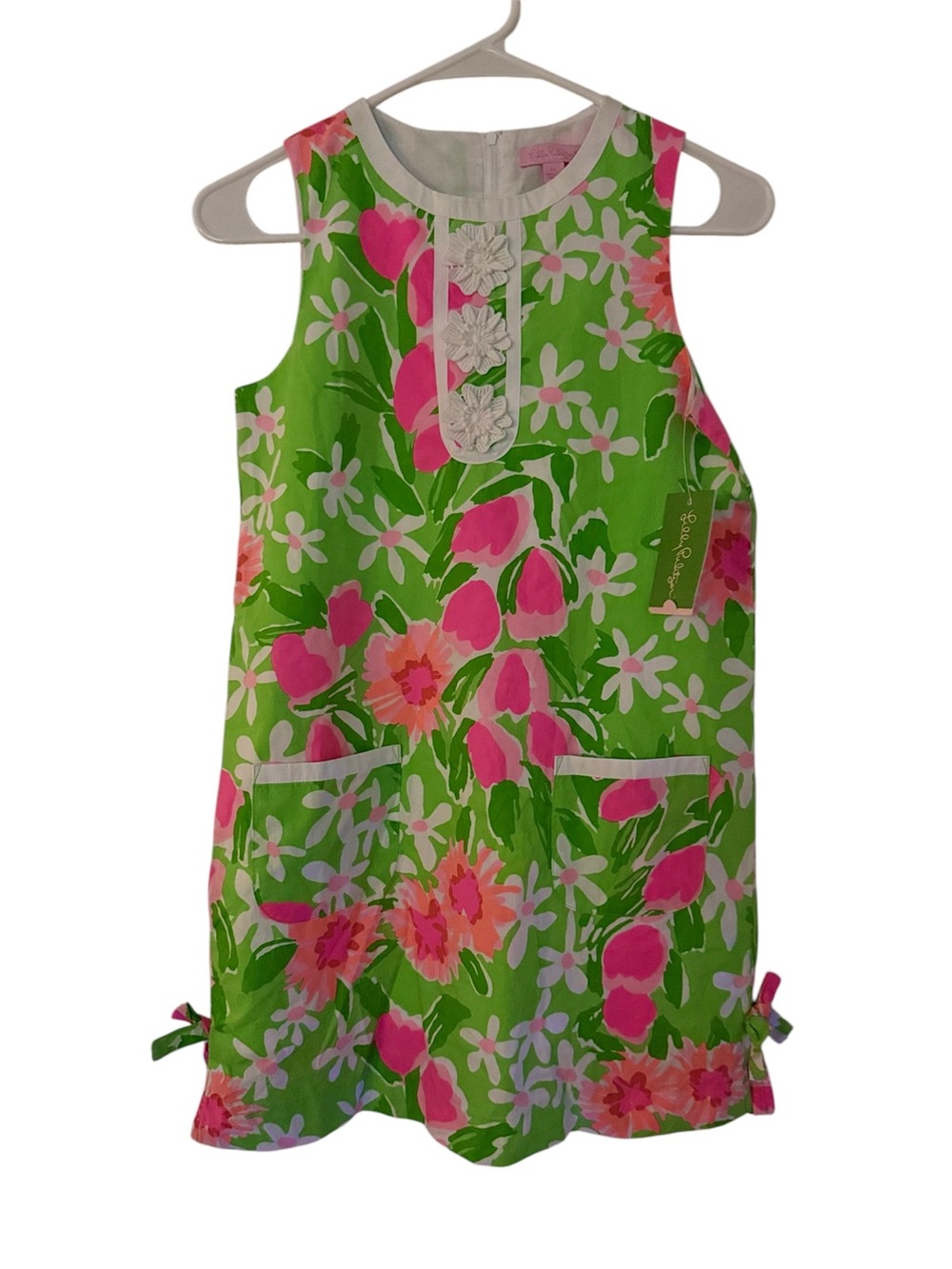 Lilly Pulitzer Little Lilly Classic Shift Dress Everything Nice size 14